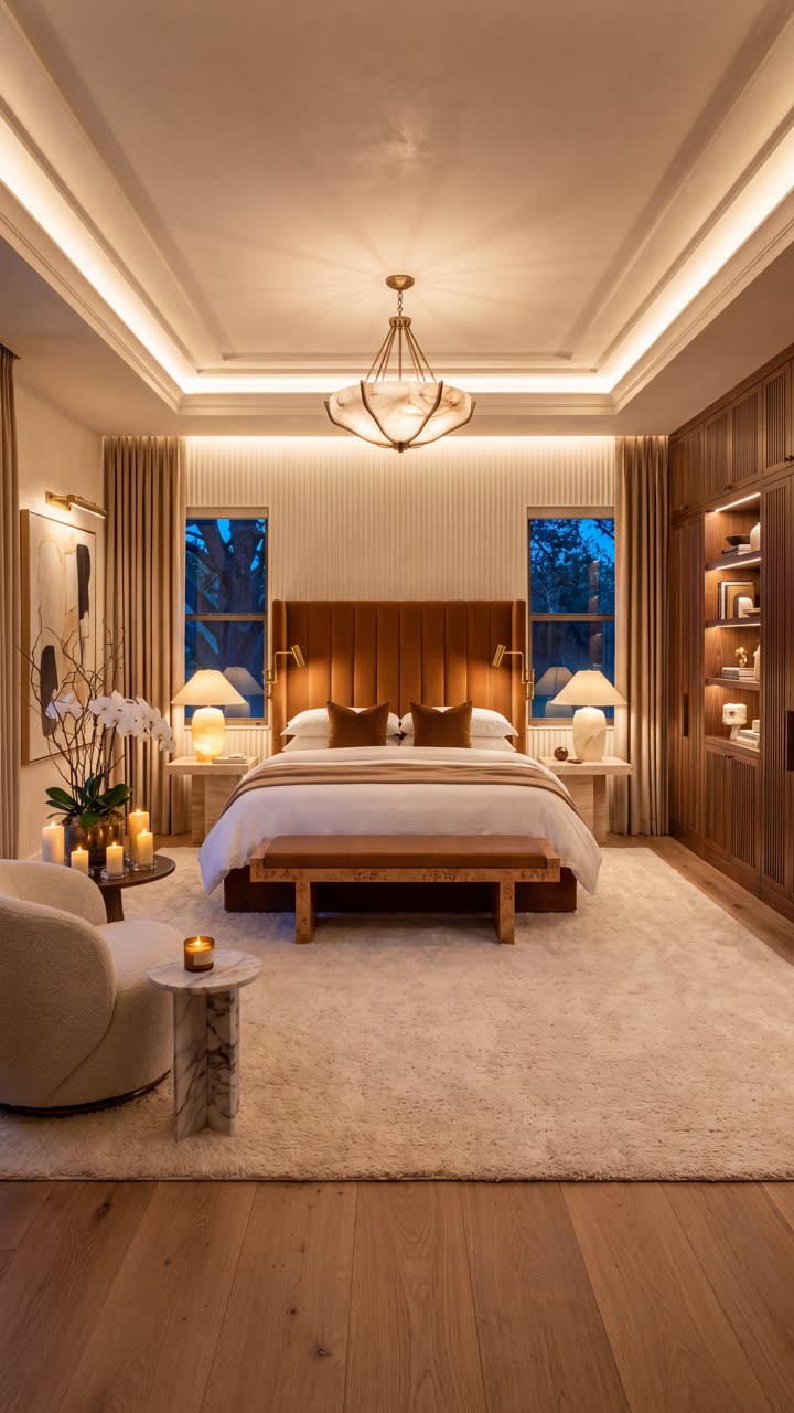 A dated bedroom, reimagined by Chalais